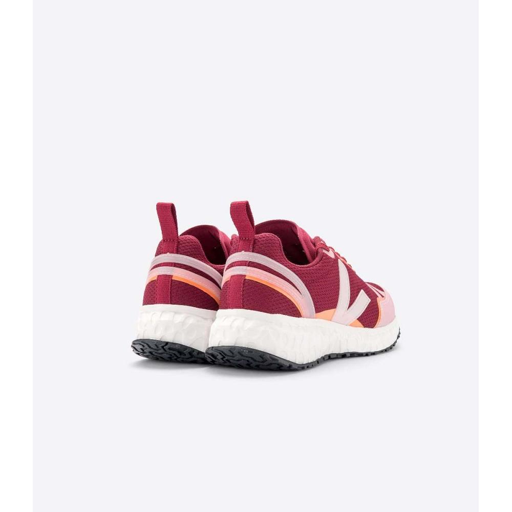 Veja CONDOR MESH Women's Running Shoes Burgundy | CA 388GSO